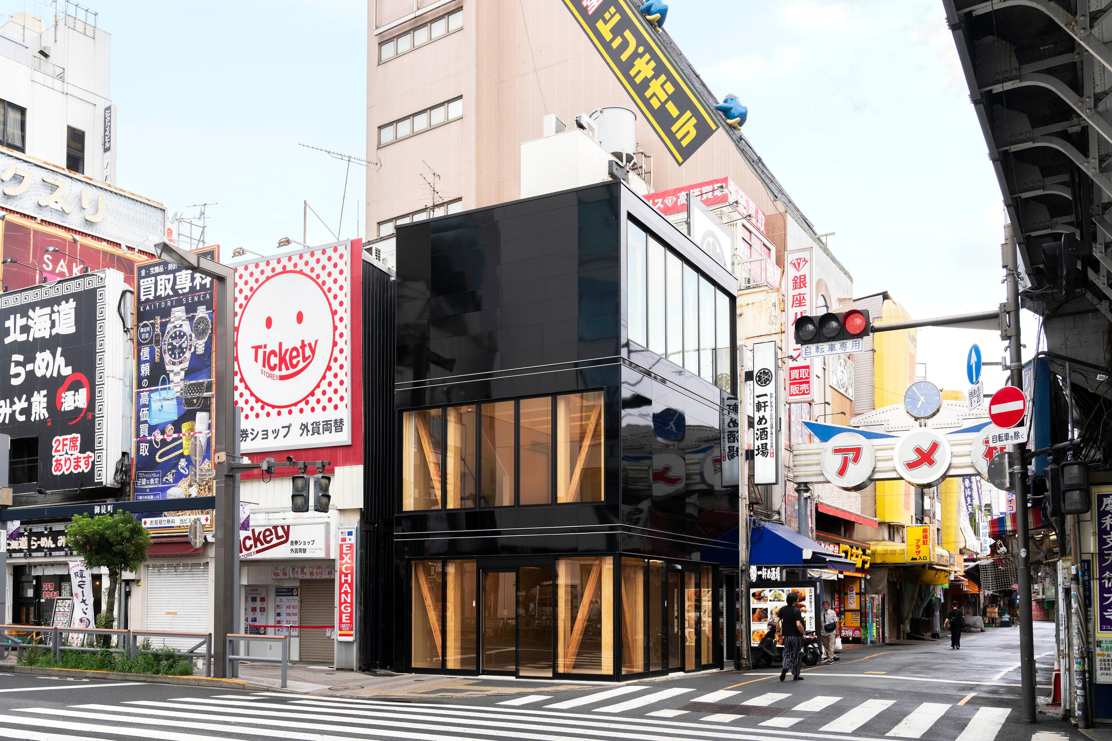 【ニュースリリース】アメ横入口に「森」をつくる 耐火の純木造ビルが木材活用コンクール優秀賞を受賞